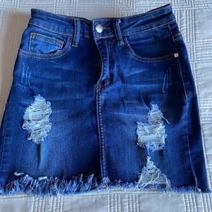 FASHIONOVA jean skirt